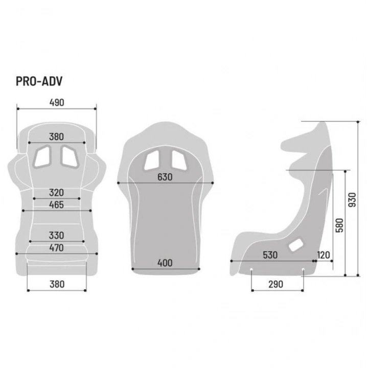 SPARCO PRO ADV GAMİNG SİMÜLATÖR KOLTUĞU 008017GNR