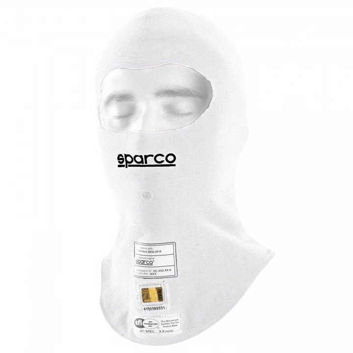 SPARCO RW-11 BALAKLAVA FİA ONAYLI BEYAZ