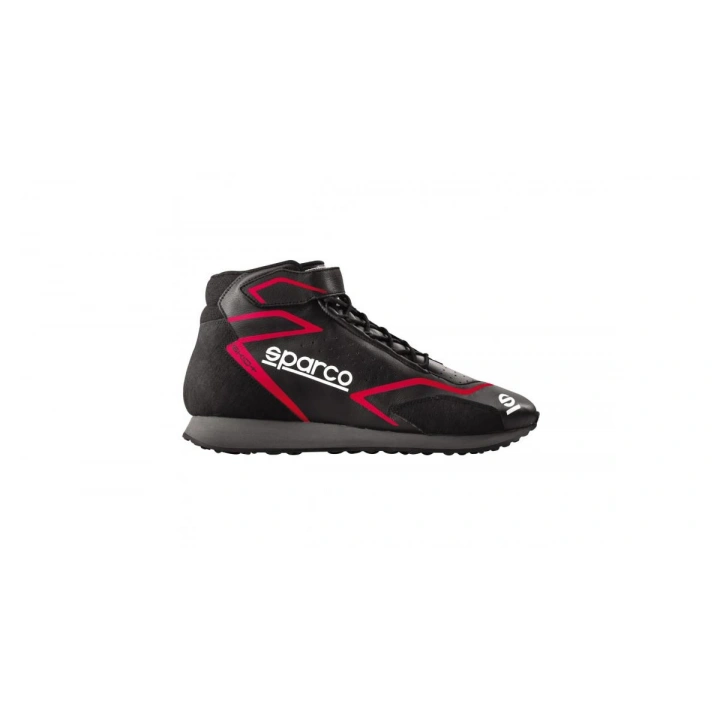 SPARCO SKID PLUS YARIŞ AYAKKABISI FIA ONAYLI SİYAH KIRMIZI 41  NUMARA