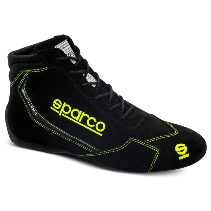 SPARCO SLALOM PLUS 40 SİYAH SARI FİA AYAKKABI