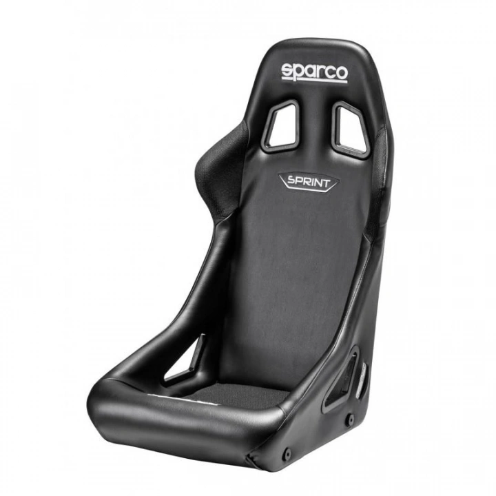 SPARCO SPRİNT YARIŞ KOLTUĞU DERİ FİA ONAYLI SİYAH