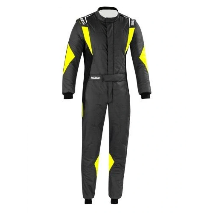 SPARCO SUPERLAGGERA YARIŞ TULUMU FIA ONAYLI SİYAH SARI 50  BEDEN