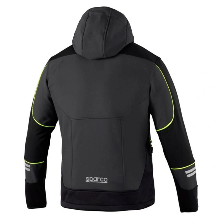 SPARCO TECH SOFT SHELL SARI SİYAH XXL BEDEN