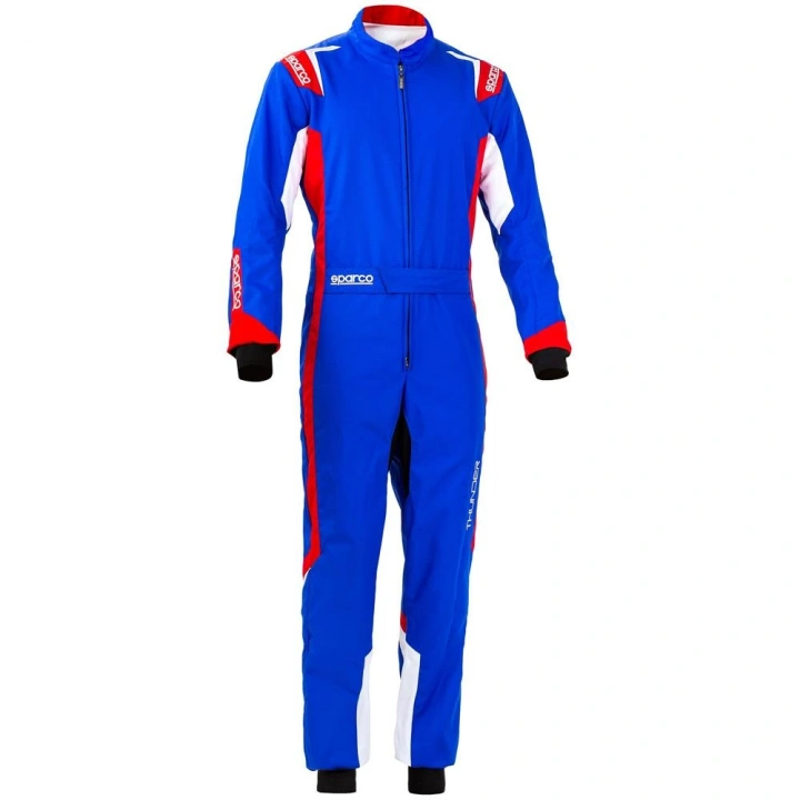 SPARCO THUNDER KARTİNG TULUMU MAVİ KIRMIZI 140  BEDEN