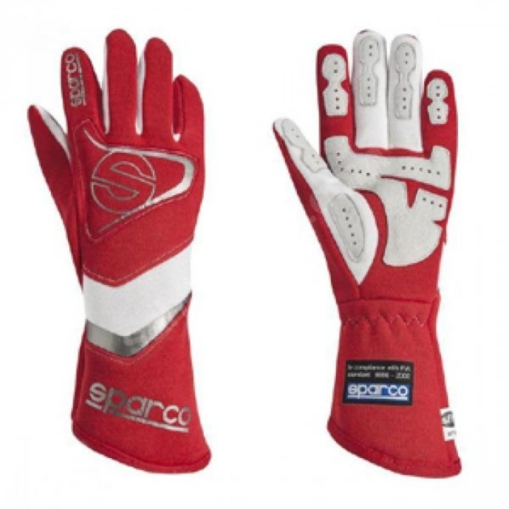 SPARCO TORNADO ELDİVEN FİA ONAYLI KIRMIZI 9  NUMARA