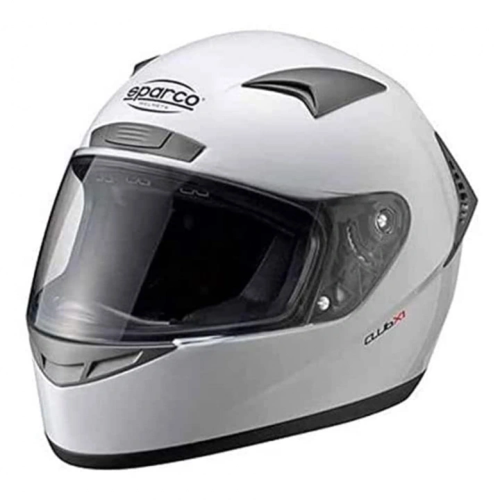 SPARCO X1 CLUB KAPALI KASK BEYAZ S  BEDEN