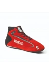 SPARCO SLALOM PLUS Fia Onaylı Yarış Ayakkabısı 44 Numara Kırmızı