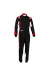 SPARCO THUNDER KARTİNG TULUMU SİYAH KIRMIZI 130  BEDEN