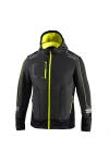 SPARCO YORK TECH SOFT SHELL SARI SİYAH M BEDEN