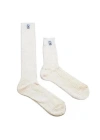 CALZECORTE MIS 44/45 BI WHITE SHORT SOCK