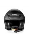 Sparco Flux RJ-I Fia Onaylı 8859-2024 Açık Kask S Beden Siyah