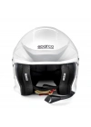 Sparco Flux RJ-I Fia Onaylı Açık Kask 8859-2024 Beyaz S
