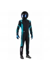 Sparco K48 Thunder Karting Tulumu Mavi XS