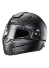 SPARCO RF-5 KAPALI YARIŞ KASKI FİA ONAYLI SİYAH KIRMIZI XS BEDEN
