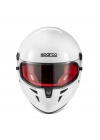 Sparco Stealth RF Fia Onaylı Kask Beyaz M-L Beden Kırmızı Ped BRH0007B0W090ML