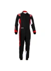 SPARCO THUNDER KARTİNG TULUMU SİYAH KIRMIZI 140  BEDEN