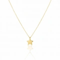 14 Ayar Altın Minimal Yıldız Kolye 608