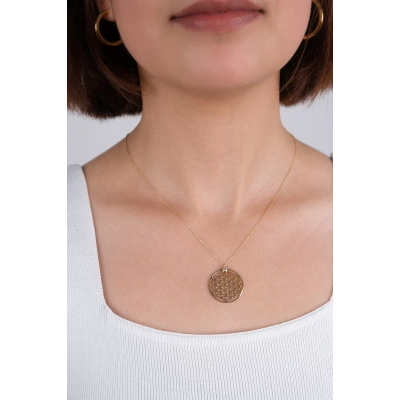 14 Ayar Altın Yaşam Ağacı Kolye 195