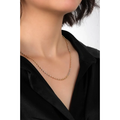 14 Ayar Altın Dorikalı Kolye 203