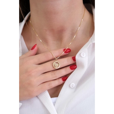 14 Ayar Altın Kalpli Kolye Ucu 119