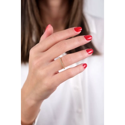 14 Ayar Altın Tamtur Yüzük 287