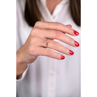 14 Ayar Altın Tektaş Yüzük 33