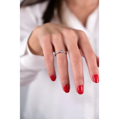 14 Ayar Altın Tektaş Yüzük 168