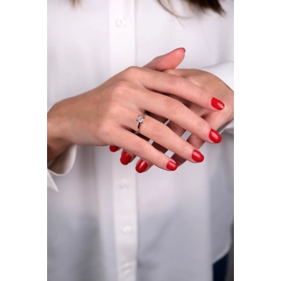 14 Ayar Altın Tektaş Yüzük 42