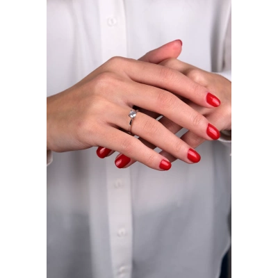 14 Ayar Altın Tektaş Yüzük 41