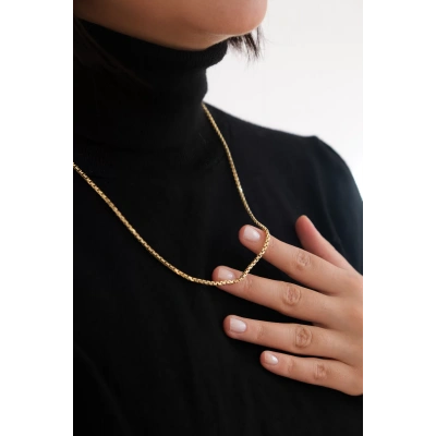 14 Ayar Altın 55 cm Zincir 67