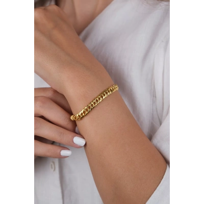 22 Ayar Altın Gurmet Zincir Bileklik 219