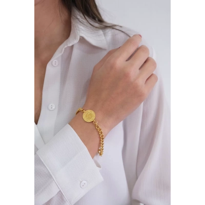 22 Ayar Altın Çeyrekli Bileklik 283