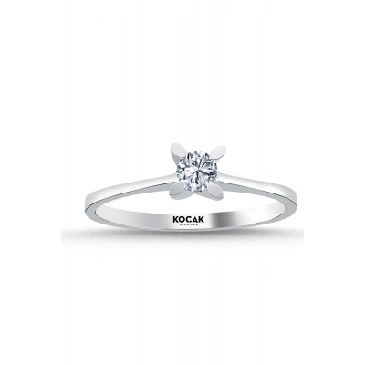 0.13 Karat E SI Tektaş Yüzük