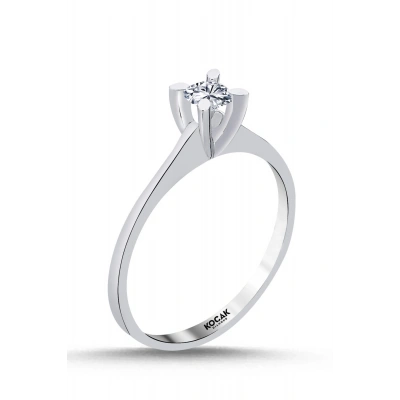 0.26 Karat G SI Tektaş Yüzük