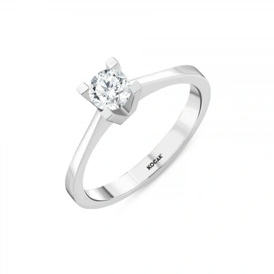 0.30 CT. Tektaş Yüzük