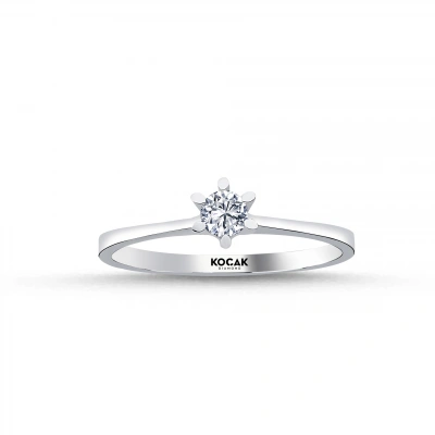 0.33 CT. Tektaş Yüzük