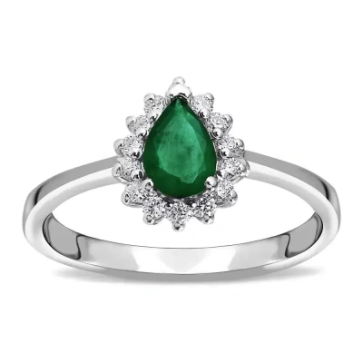 0.44 CT. Zümrüt Yüzük