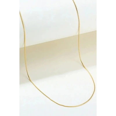 14 Ayar Altın 50 cm İtalyan Zincir Kolye 444