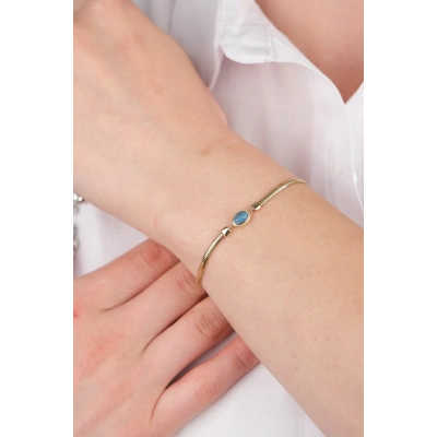 14 Ayar Altın Aytaşı İtalyan Bileklik 776