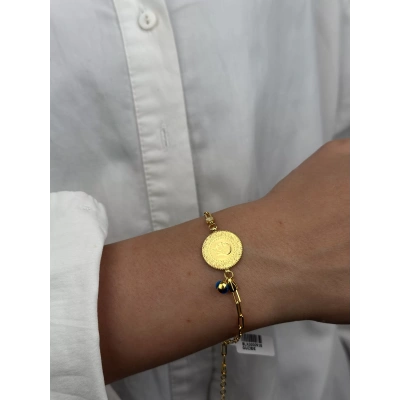 14 Ayar Altın Çeyrekli Bileklik 938