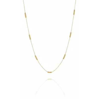 14 Ayar Altın Dorika Sıralı Zincir Kolye 837