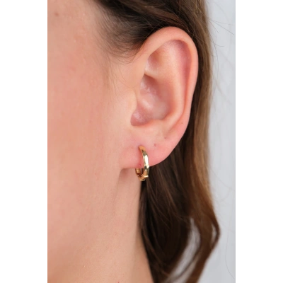 14 Ayar Altın Halka Küpe 797