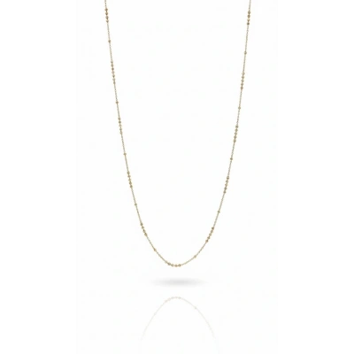 14 Ayar Altın Küp Zincir Kolye 316