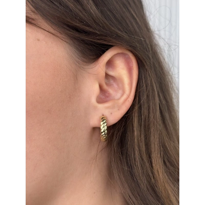 14 Ayar Altın Küpe 886