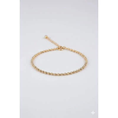 14 Ayar Altın Mini Dorikalı Bileklik 1056