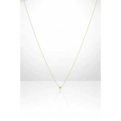 14 Ayar Altın Minimal Hediyelik Dorikalı Kolye 916