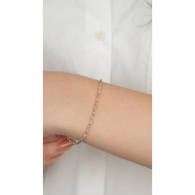 14 Ayar Altın İnce Bileklik 863