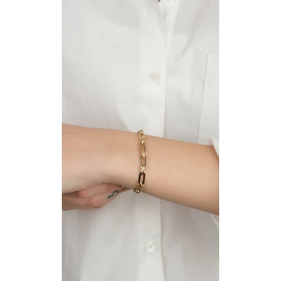 14 Ayar Altın Ataç Zincir Bileklik 896