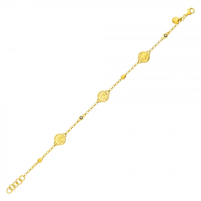 14 Ayar Altın Leonida Bileklik 998