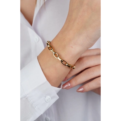 14 Ayar Altın Ataç Zincir Bileklik 590